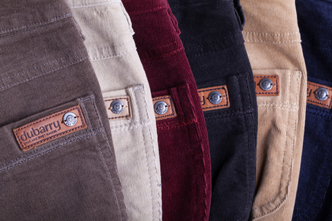 Dames baby rib broek in vele kleuren leverbaar